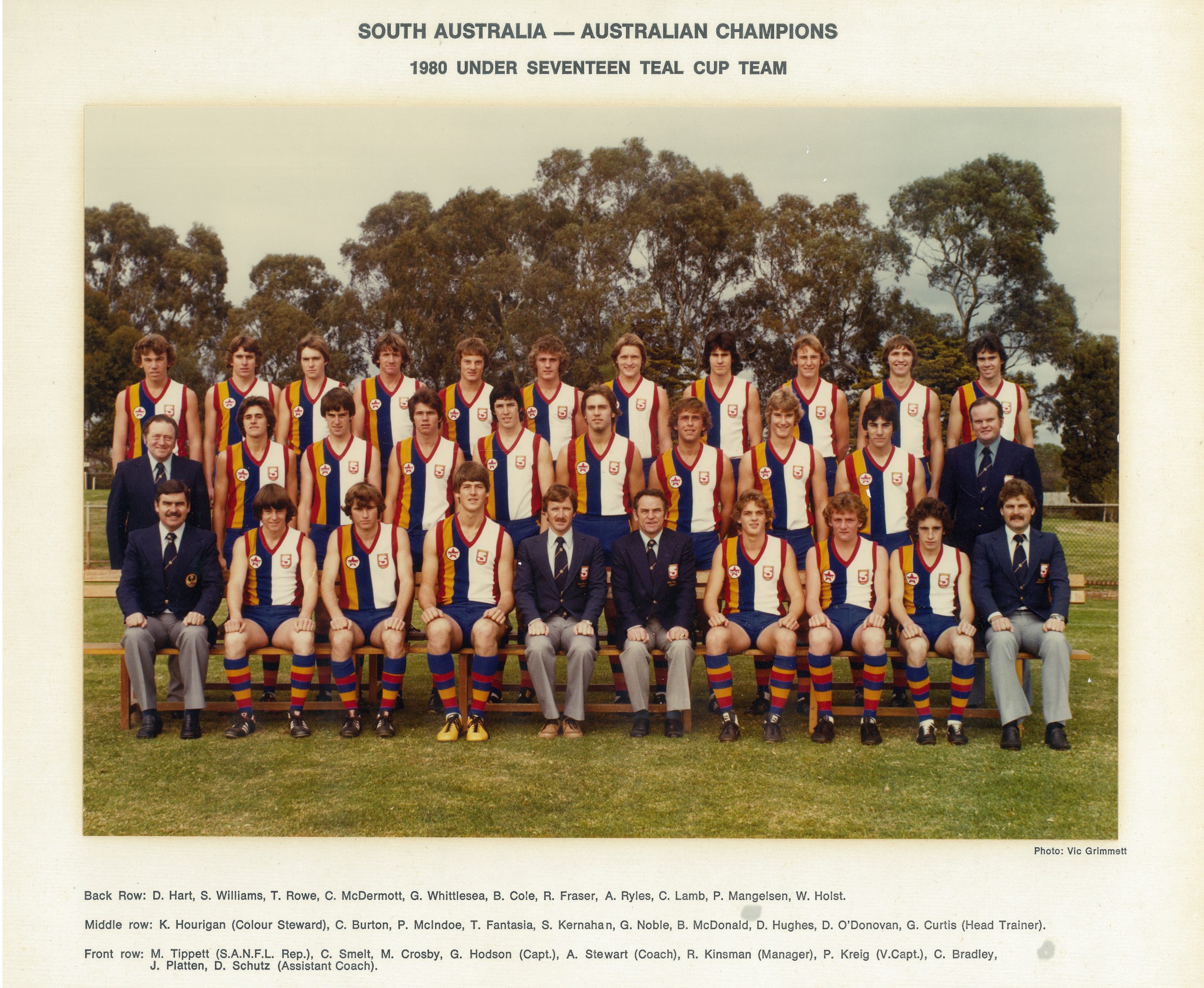 SA’s Special Teal Cup Class Of ‘80 - SANFL