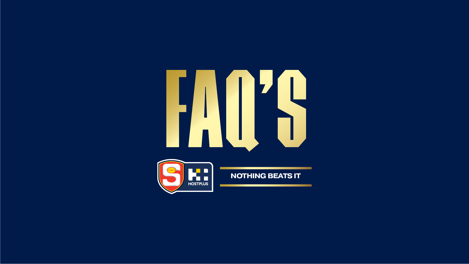 2023 Grand Final Frequently Asked Questions SANFL