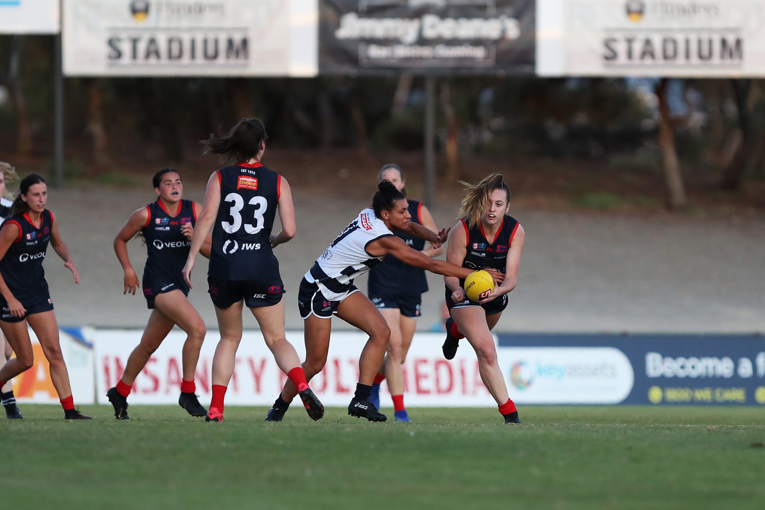 SANFLW Trial Games Norwood Football Club