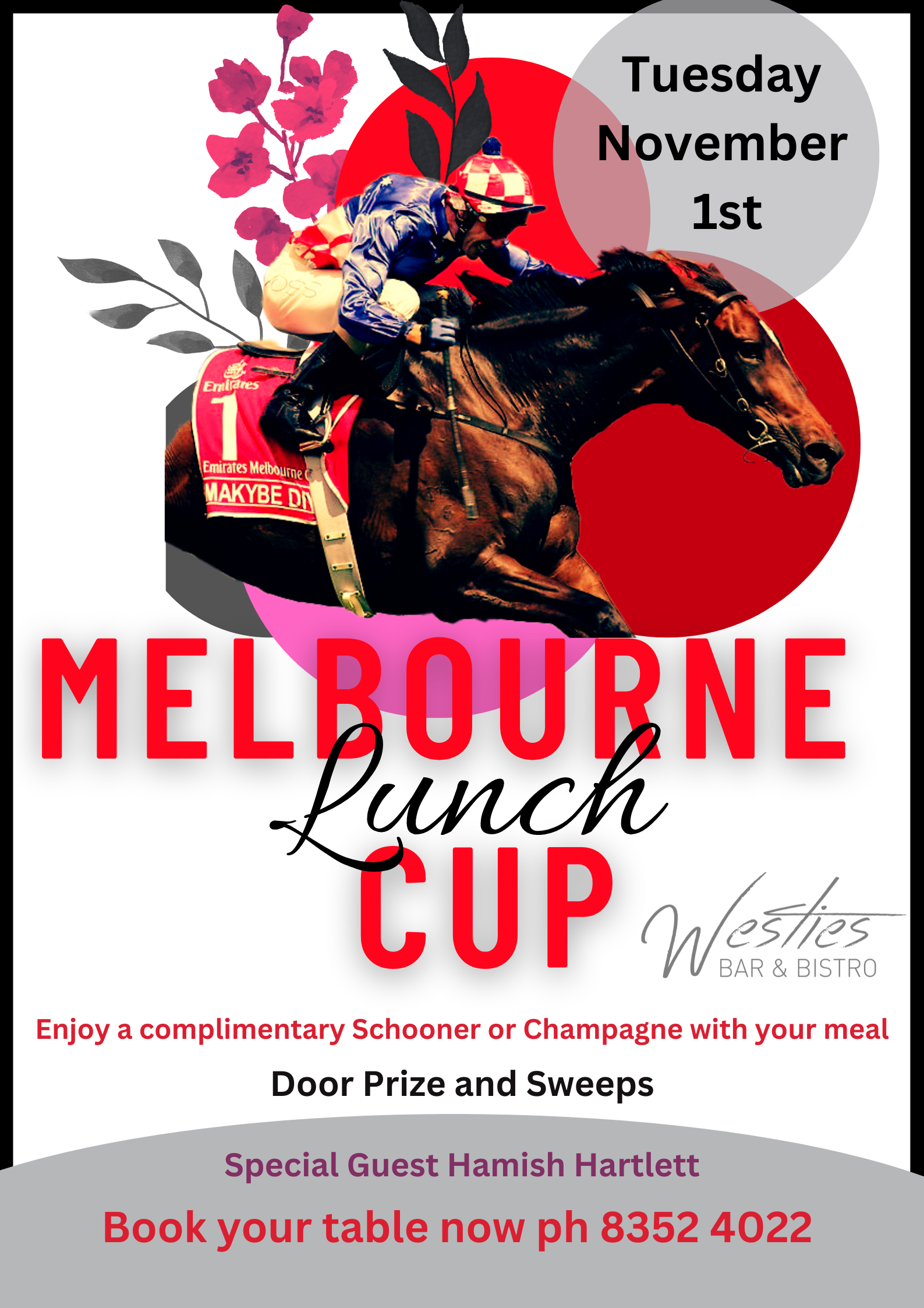 Melbourne Cup Lunch West Adelaide Football Club