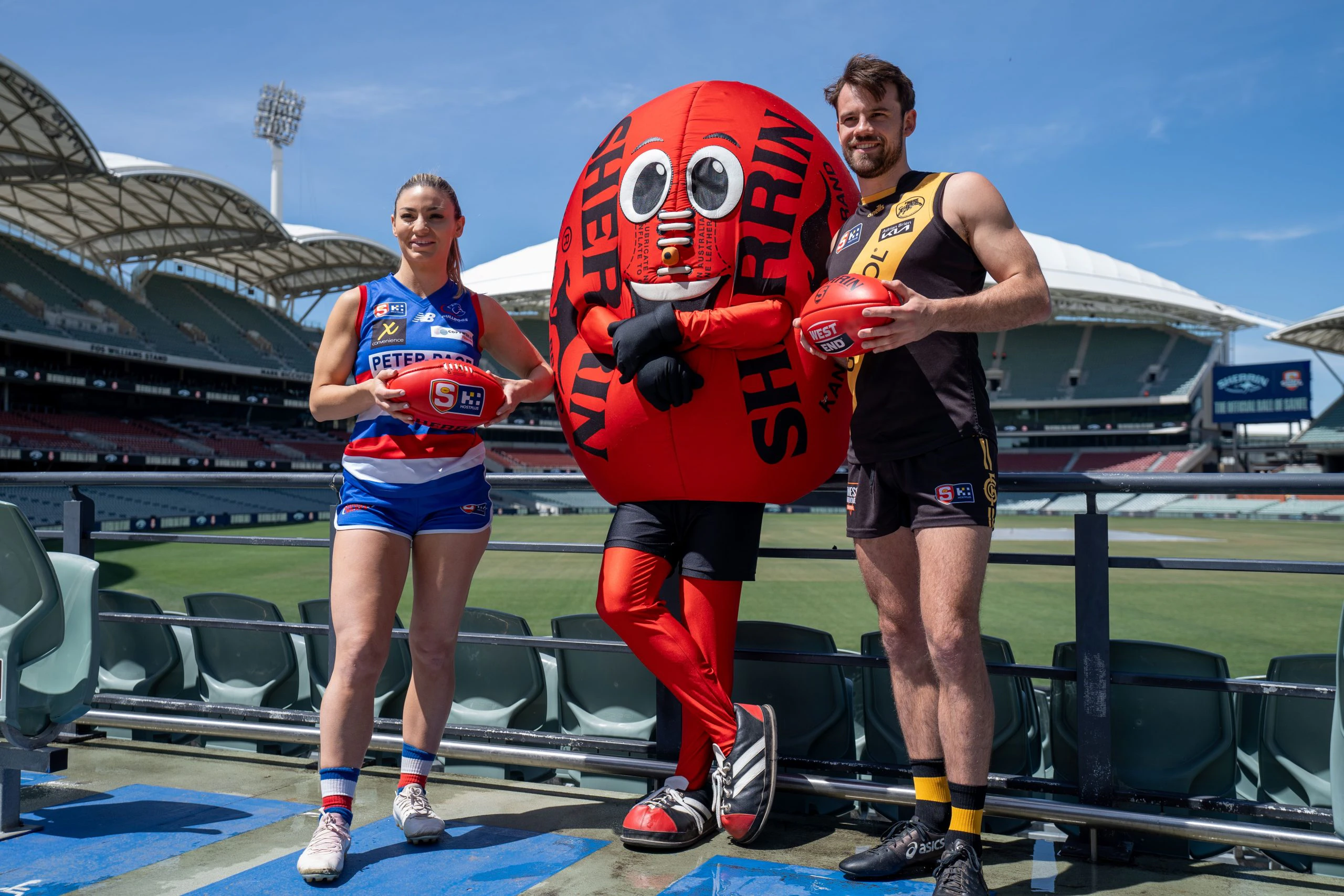 Sher Rind SANFL and Sherrin set to kick goals with new partnership - Glenelg ...
