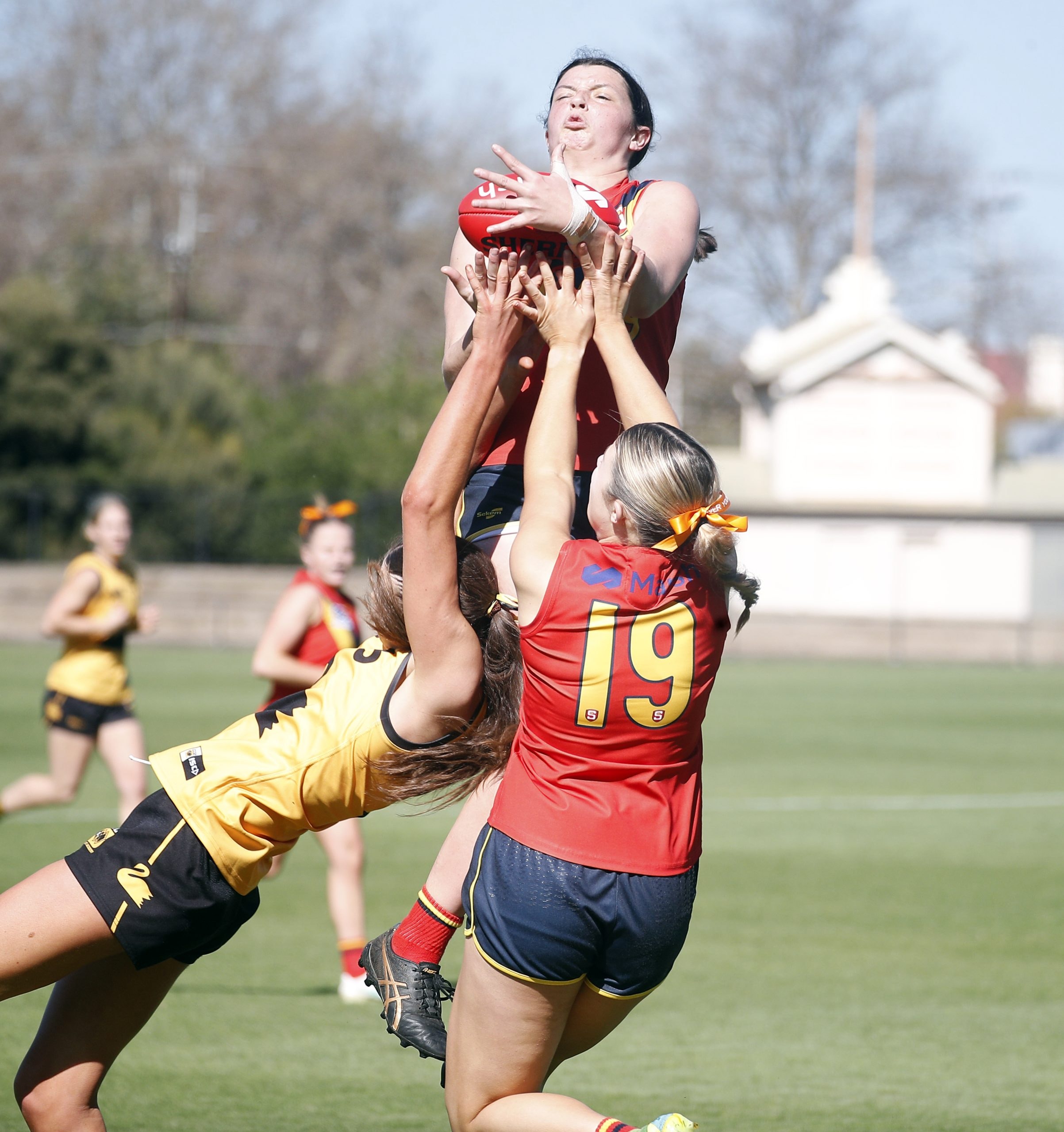 SA U18 Girls defeat Western Australia - SANFL