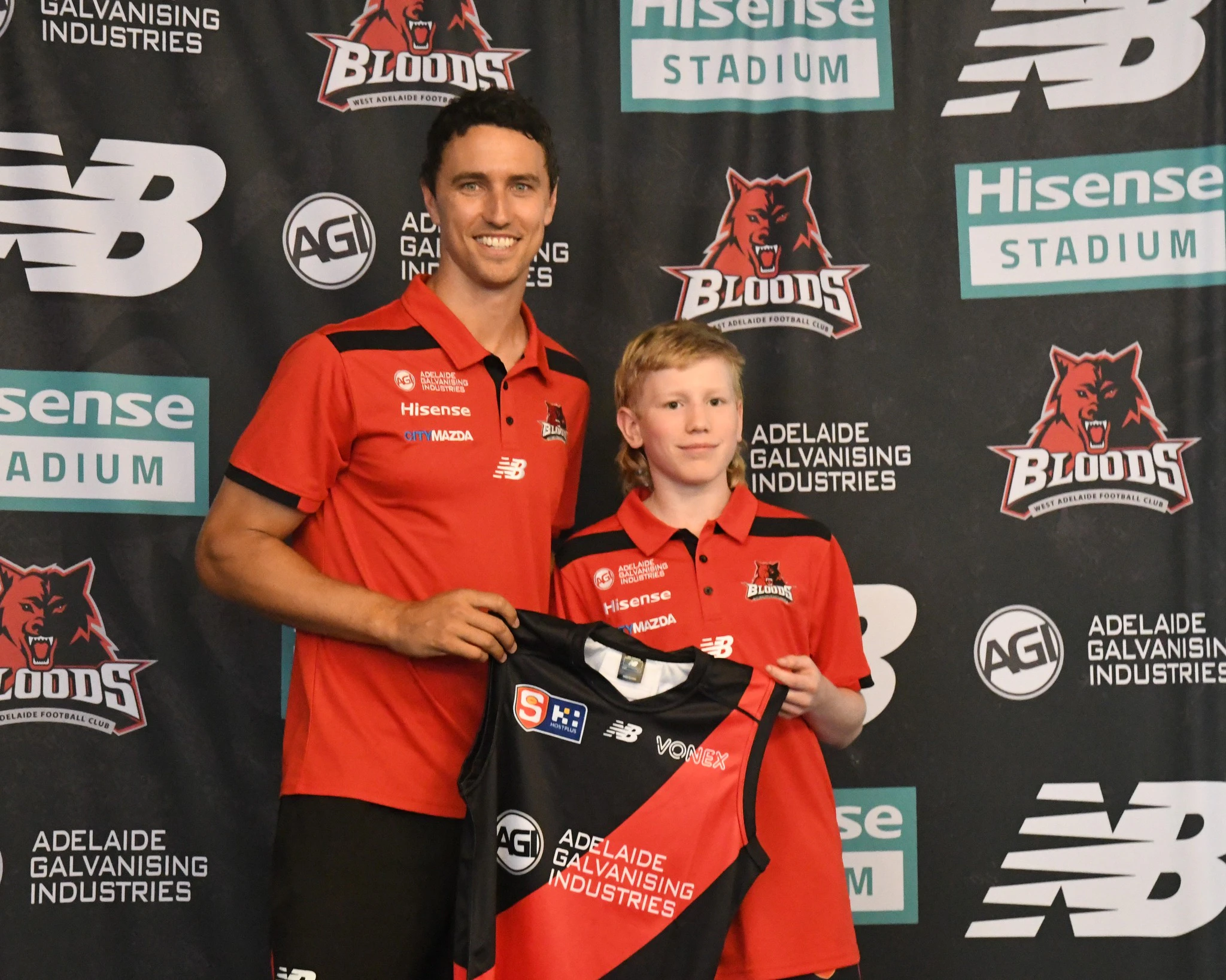 Luke Modra U14 Season Launch - West Adelaide Football Club