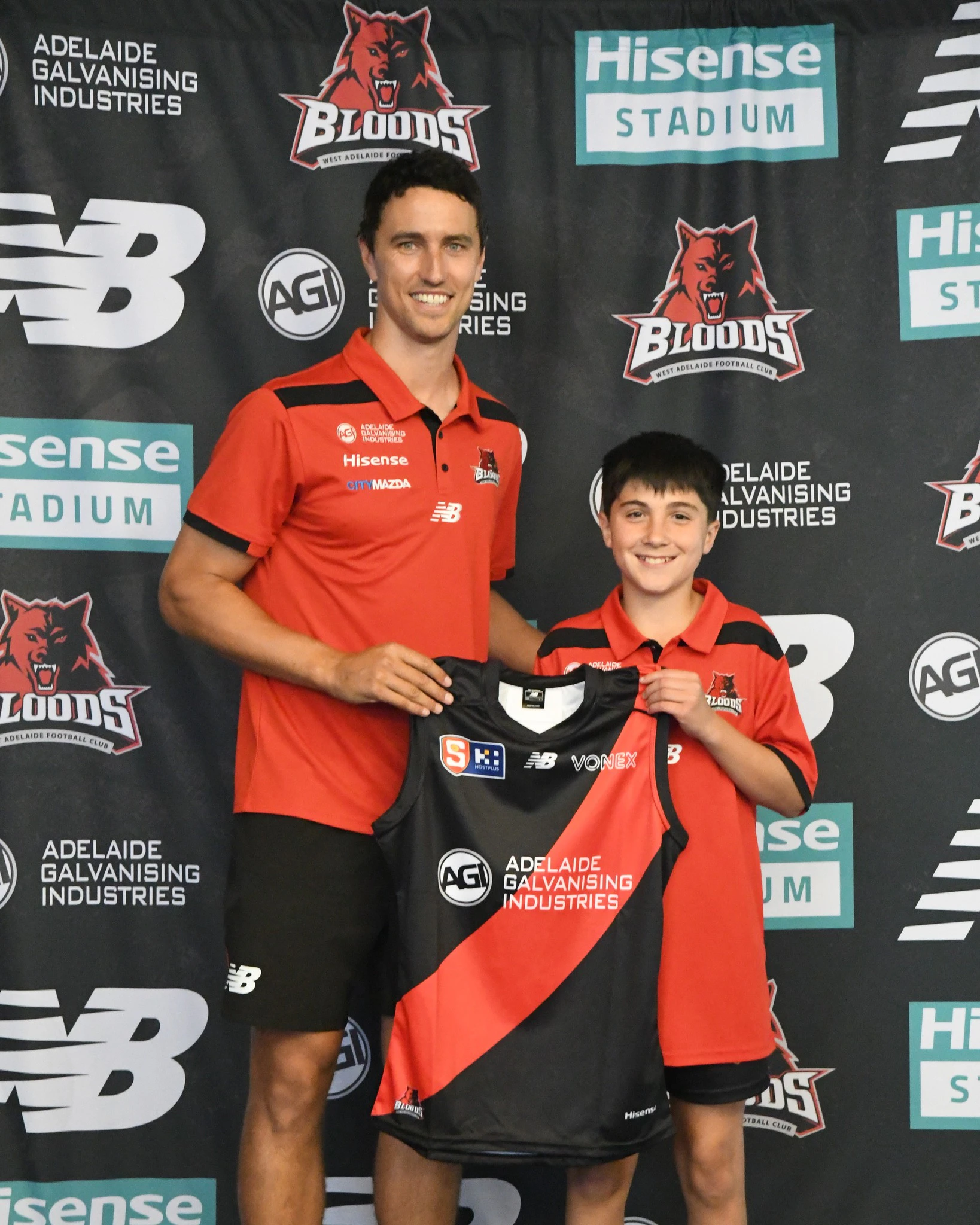 Luke Modra U14 Season Launch - West Adelaide Football Club