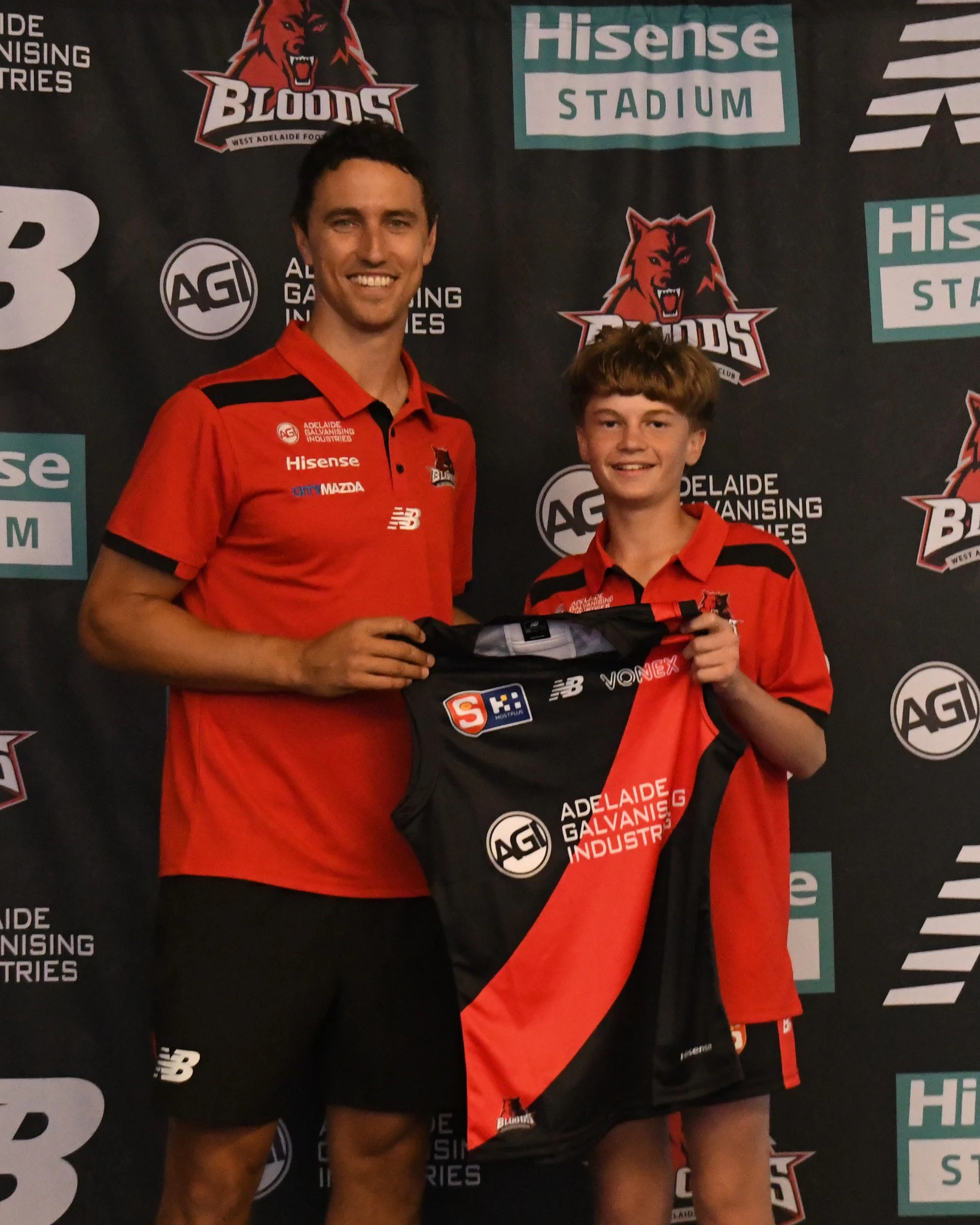Luke Modra U14 Season Launch - West Adelaide Football Club