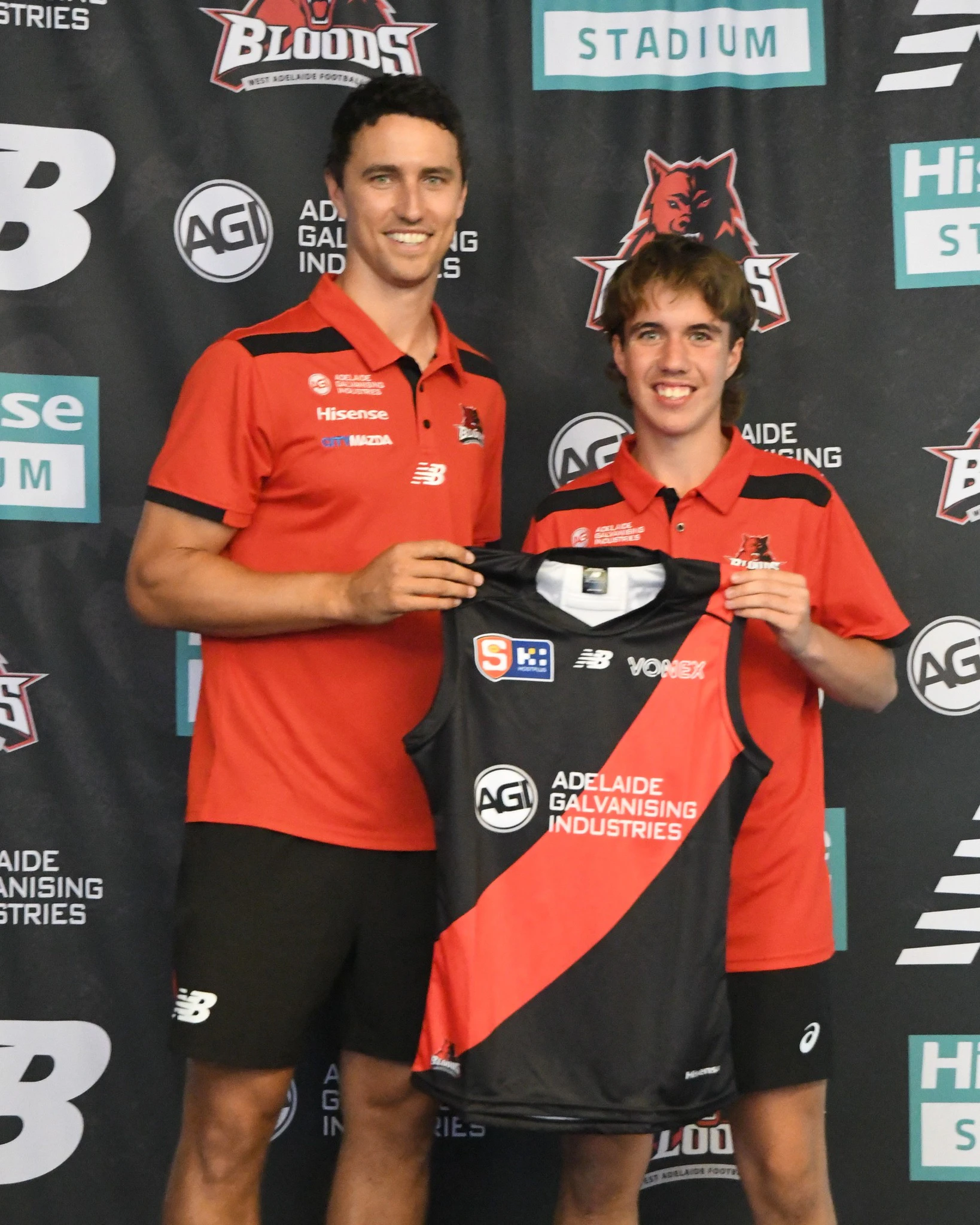 Luke Modra U14 Season Launch - West Adelaide Football Club