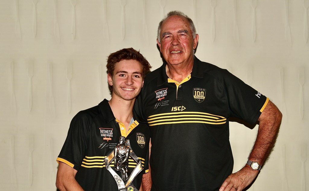 U18 & U16 Best & Fairest Award Winners - Glenelg Football Club